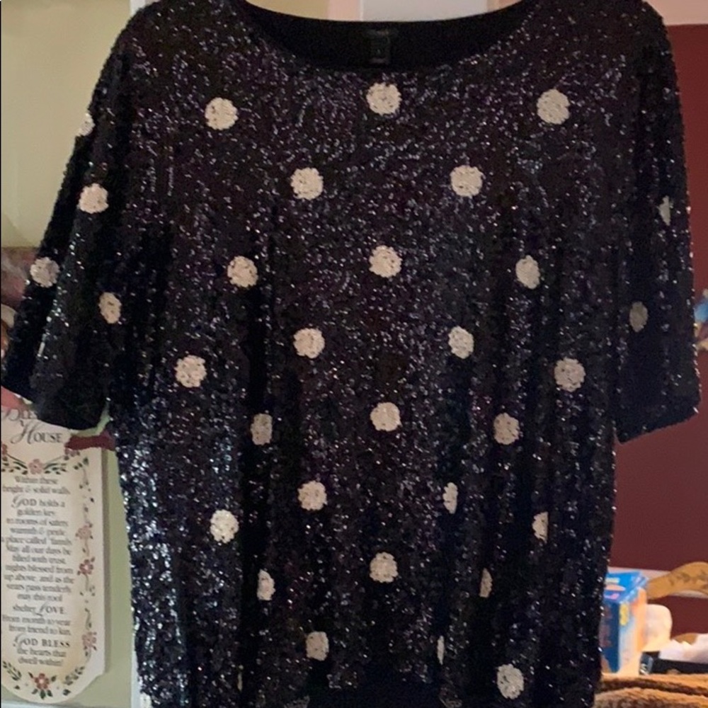 Jcrew Sequence Top size L